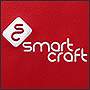 Вышивка на коже логотипа Smart Craft