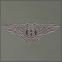 Машинная вышивка логотипа Bentley